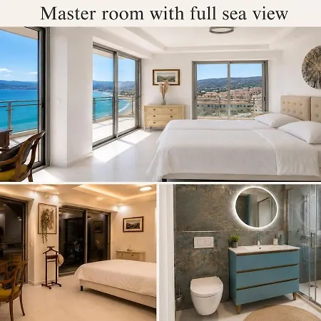 3 Baths Sea View Terrace Appartamento Cannes