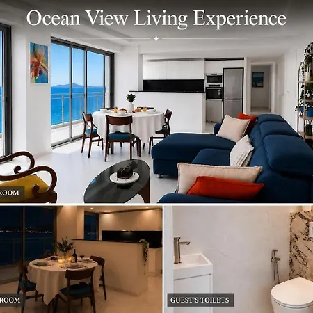 3 Baths Sea View Terrace شقة *